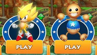 Super Classic Sonic vs Buddyman Run vs All Bosses Zazz Eggman Android Gameplay [upl. by Paule4]