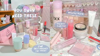 HOLY GRAIL KBEAUTY MAKEUP 🇰🇷 Products that are actually worth your money 🍎‼️ [upl. by Ahsirak642]