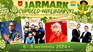 JARMARK CHMIELOWIKLINIARSKI 2024 w Nowym Tomyślu💚💛🔊📣🎼🎤⏯Video relacja📹👀 [upl. by Nahem]