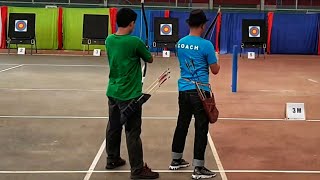 RAHASIA TEKNIK MEMANAH HORSEBOW COACH WAHYU  MARIO ARCHERY OPEN [upl. by Gregor617]