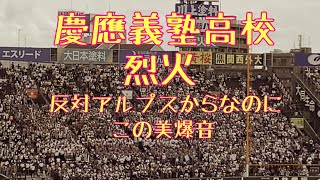 慶応義塾高校【烈火】夏の甲子園2023 こんな応援初めてよ‥ [upl. by Garretson]