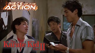 The Karate Kid Part II  Chozen Beats Up Daniel For Money [upl. by Basset]