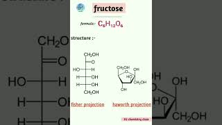 fructose formulafructose structure haworth and fisher projection [upl. by Ai]