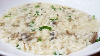 RISOTTO AI FUNGHI PIOPPINI E CHAMPIGNON  FoodVlogger [upl. by Ruthie127]