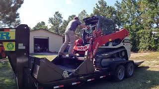 Out With The New amp In With The NEWER 2022 Takeuchi TL12V2 HighFlow CTL Delivered [upl. by Khoury]