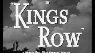 ERICH WOLFGANG KORNGOLD  sequence from KINGS ROW1941 [upl. by Yur]