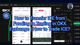 How to Transfer ICE from Funding to Trading in OKX Exchange  How to Trade ICE [upl. by Spieler778]