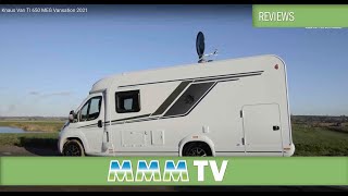 Review of the very well equipped 2021 Knaus Van TI 650 MEG Vansation motorhome with twin rear beds [upl. by Nahc119]