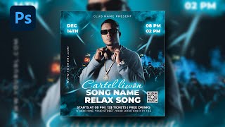 How to Create Club Party Flyer In Photoshop CC [upl. by Eppesiug824]