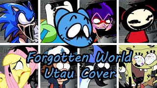 Forgotten World but Every Turn a Different Character Sing It FNF Forgotten World  UTAU Cover [upl. by Mohun]