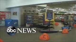 Officers Ambushed at Walmart Video Captures Chilling Moments [upl. by Jarad]