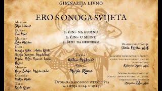 quotERO S ONOG SVIJETAquot Gimnazija Livno [upl. by Alihet]