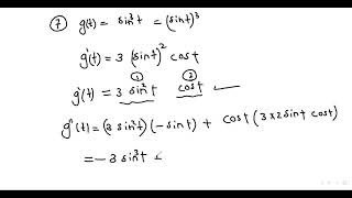 Exercises on higher order derivatives [upl. by Anoi342]