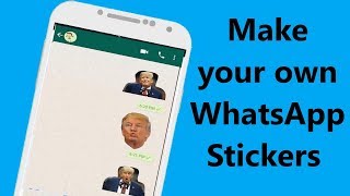 Make Your Own WhatsApp Stickers [upl. by Nellie]