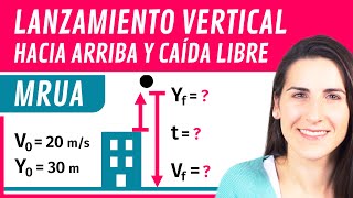 Problema con Lanzamiento Vertical hacia Arriba y Caída Libre 🚀🪂 [upl. by Leventis]