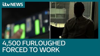 Exclusive 4500 whistleblower complaints as bosses force furloughed staff to work  ITV News [upl. by Kalinda]