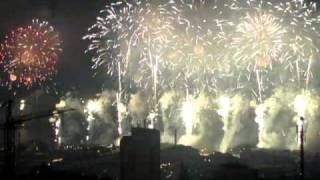 MADEIRA FIREWORKS AT FUNCHAL BAY 2011 [upl. by Ilka708]