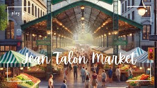 A Complete Tour of JeanTalon Market  A Fall Trip to Montreal  MARCHÉ JeanTalon montreal [upl. by Dosi]