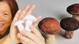 Live stream  How to make polymer clay decoration polymerclay crafty mushroom [upl. by Marchal]