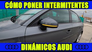 Cómo instalar intermitentes dinámicos Audi [upl. by Rogerson]