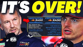 HORNER FURIOUS At VERSTAPPEN After UNACCEPTABLE RADIO CONVERSATION GOT LEAKED Hungarian GP F1 NEWS [upl. by Woehick]