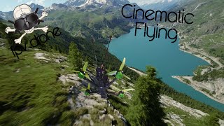 FPV DRONE CINEMATIC  Tignes French Alps  4k [upl. by Delsman]