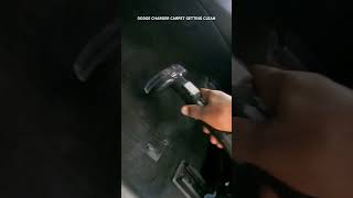 DODGE CHARGER CARPET EXTRACTION CLEANINGautomobile fypシ゚viral shorts [upl. by Icak]