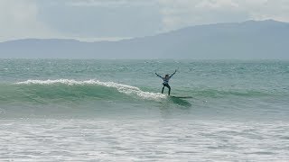 Beginner surfer gets the best wave of her life in Costa Rica with Surf Expedition [upl. by Kerman626]