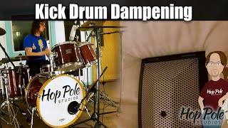 Kick Drum Dampening  pillow blanket or nothing [upl. by Fancie]