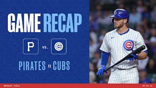 Cubs vs Pirates Game Highlights  9224 [upl. by Kozloski]