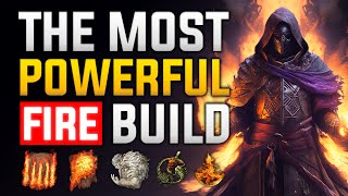 The Most POWERFUL Elden Ring Fire Build After 109  FlameWalker Faith Build Guide 🔥 [upl. by Kciredorb]