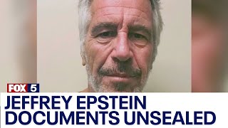 Jeffrey Epstein documents unsealed by court associates include Clinton and Trump [upl. by Willa]