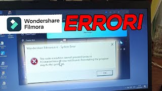 Cara mengatasi How to Fix FCommonViewdll ffwsregisterdll Not Found Filmora 12 Error  Yunan NF [upl. by Hausner]