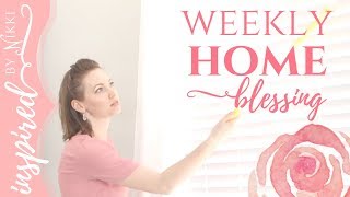 FLYLADY WEEKLY HOME BLESSING  CLEAN WITH ME [upl. by Yssim685]