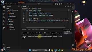 Theme mode LIGHT and DARK mode flet Lesson 0001 [upl. by Gage991]