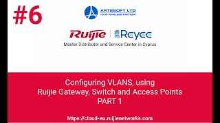 Ruijie  Reyee Configuring VLANS using Gateway Switch and Access Points PART 1 [upl. by Arreic964]