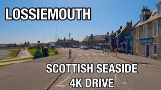 Lossiemouth  Moray Scotland 4K Drive [upl. by Lupe37]