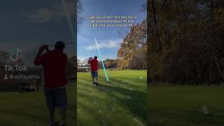 Tough day on the front nine par 3s golf golfingfun golfshot playbettergolf [upl. by Rasure]