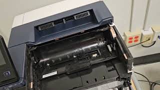 Replace Toner Cartridge in Xerox VersaLink B400 Printer DIY [upl. by Noteek]