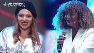 Valentina Monetta amp Senhit sing each others songs  Una Voce Per San Marino [upl. by Ogdon770]