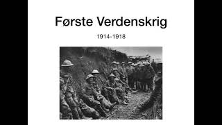 Historie VG3 Første verdenskrig 19141918 [upl. by Htabmas]