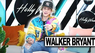 Walker Bryant On High School Troubles amp Breakups  Hollywire [upl. by Ardnusal]