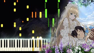 Resuscitated Hope  Gosick Ending  ゴシック  Piano Tutorial  Sheet Music [upl. by Bathesda]