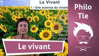 Philosophie  Terminale  Le vivant 14 [upl. by Anaehr]