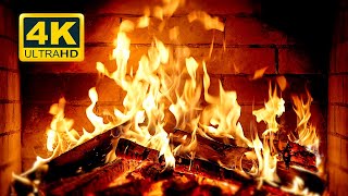 🔥 Cozy Fireplace 4K 12 HOURS Fireplace Burning with Crackling Fire Sounds Fireplace 4K [upl. by Reinaldo]