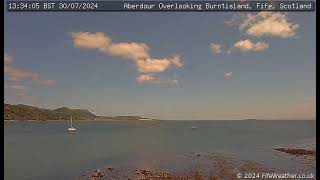 30 July 2024  Aberdour WeatherCam Timelapse [upl. by Treva837]