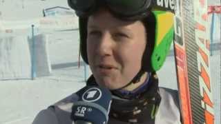 2013 IPC Alpine Skiing World Cup Sestriere Italy Turn on captions for English subtitles [upl. by Norrek]