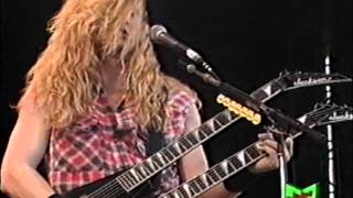 Megadeth  Live In Italy 1992 Full Concert mG [upl. by Nahtanoy942]