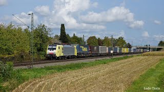 Circulations ferroviaires sur laxe du Rheintal [upl. by Ximenez659]