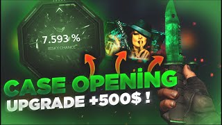 CSGO SKİNCLUB 400 CASE OPENİNG UPGRADE  SKİNCLUB PROMO CODE 2023  skinclub [upl. by Lucania]